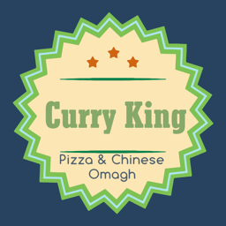 Curry King Omagh logo.